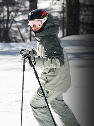 Ski, Camperas para esquiar, pantalones de ski, trampa para nieva, indumentaria térmica